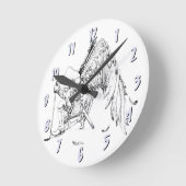 ArchAngel Warrior Clock Ronde Klok (Hoek)