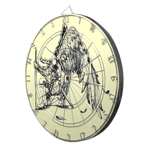 ArchAngel Warrior Dartbord (Voorkant Rechts)