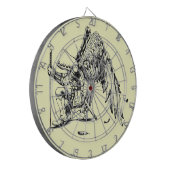 ArchAngel Warrior Dartbord (Voorkant Links)