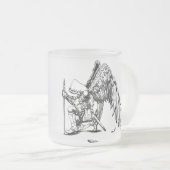 ArchAngel Warrior Matglas Koffiemok (Voorkant rechts)