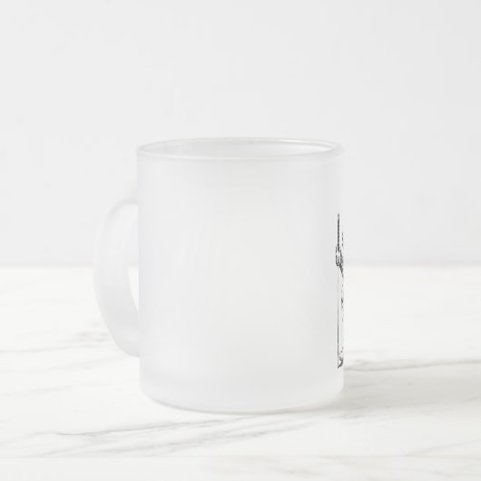 ArchAngel Warrior Matglas Koffiemok (Voorkant links)