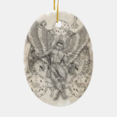 Archangel Zadkiel Ornament (Achterkant)
