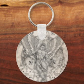 Archangel Zadkiel Sleutelhanger (Voorkant)
