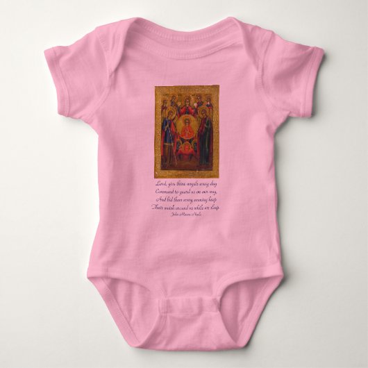 Archangels baby aan de boer romper (Voorkant)