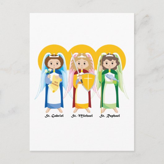 Archangels Briefkaart (Voorkant)