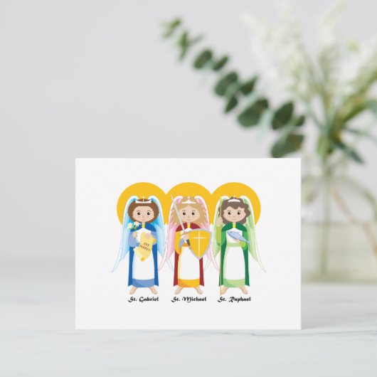 Archangels Briefkaart (Staand voorkant)
