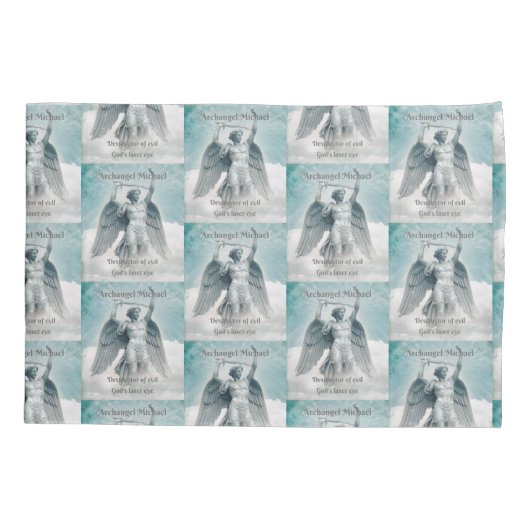 Archangels Michaels Pillowcase Kussensloop (Achterkant)