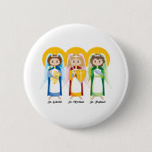 Archangels Ronde Button 5,7 Cm (Voorkant)