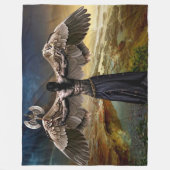 ARCHANGRL MICHAEL FLEECE DEKEN (Voorkant)