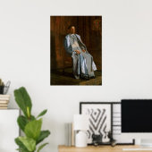 Archbisho Falconio - Thomas Eakins Fine Art Poster (Thuiskantoor)