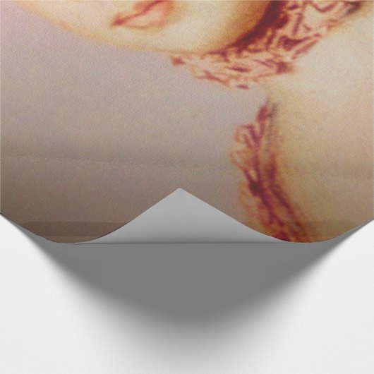 Archduchess French Baroque Cadeaupapier (Hoek)