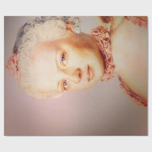 Archduchess French Baroque Cadeaupapier (Vlak)