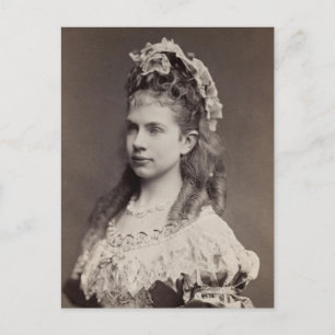 Archduchess GISELA of Austria, dochter Sissi Briefkaart