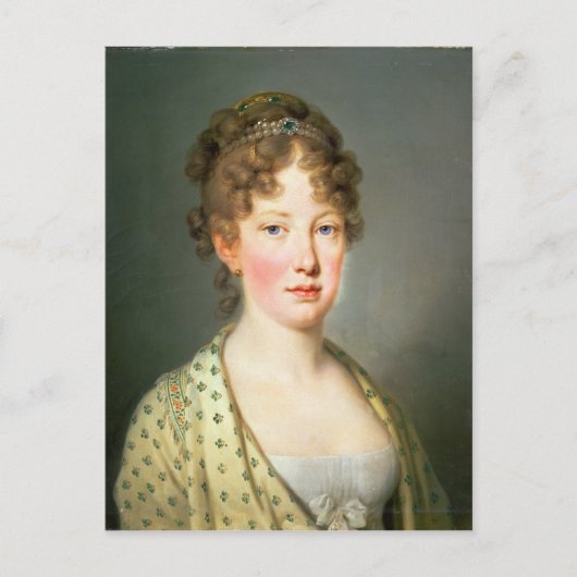 Archduchess Leopoldina of Austria Briefkaart (Voorkant)