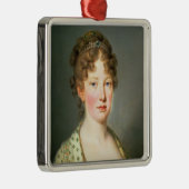 Archduchess Leopoldina of Austria Metalen Ornament (Rechts)