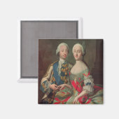 Archduchess Maria Caroline van Oostenrijk Magneet (Voorkant / Achterkant)