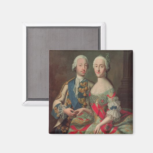 Archduchess Maria Caroline van Oostenrijk Magneet (Voorkant / Achterkant)