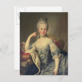 Archduchess Marie Antoinette Briefkaart (Voorkant / Achterkant)