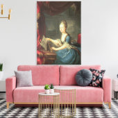 Archduchess Marie Antoinette Habsburg-Lothringen Canvas Afdruk (Insitu (Woonkamer))