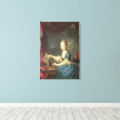 Archduchess Marie Antoinette Habsburg-Lothringen Canvas Afdruk (Insitu (Houten vloer))