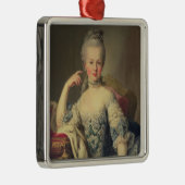 Archduchess Marie Antoinette Metalen Ornament (Rechts)