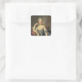 Archduchess Marie Antoinette Vierkante Sticker (Tas)