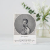 Archduke Charles van Oostenrijk Briefkaart (Staand voorkant)