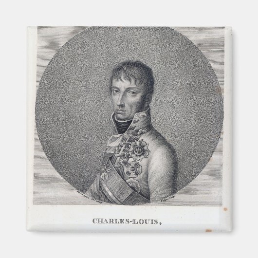 Archduke Charles van Oostenrijk Magneet (Voorkant)