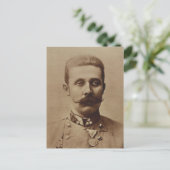 Archduke Franz Ferdinand van Oostenrijk Briefkaart (Staand voorkant)