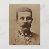 Archduke Franz Ferdinand van Oostenrijk Briefkaart (Voorkant)