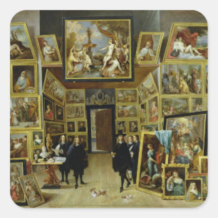 Archduke Leopold Wilhelm Vierkante Sticker