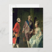 Archduke Maximilian Franz die Marie bezoekt Briefkaart (Voorkant / Achterkant)