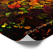 ARCHED BRICK ENTRYWAY, HERFST FOLIAGE, GARDEN BEYO POSTER (Hoek)