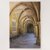 Arched Cathedral Cloister Hallway Legpuzzel (Verticaal)
