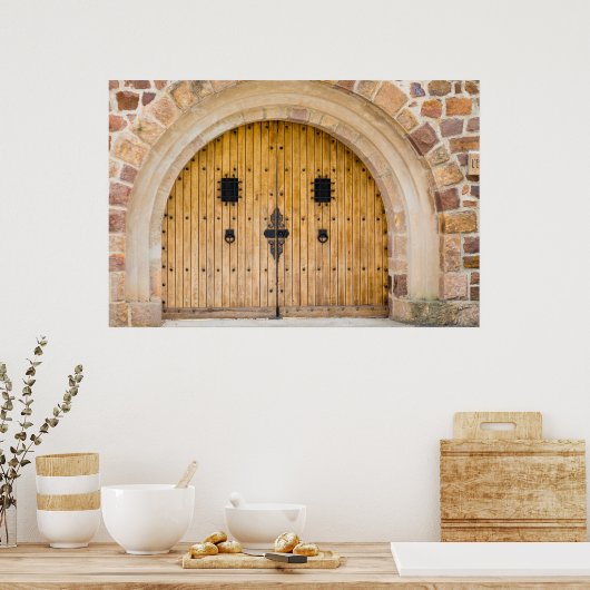 Arched Doorway, Frankrijk Poster (Keuken)