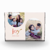 Arched Joy-kerstfotoblok Fotoblokken (Voorkant)