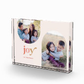Arched Joy-kerstfotoblok Fotoblokken (Rechts)