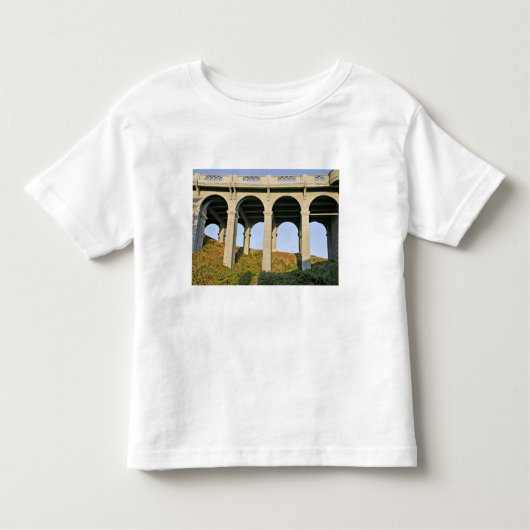 Arched ondersteunt Patterson Memorial Bridge Kinder Shirts (Voorkant)