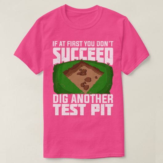 Archeologe archeologische fieldtechnicus Gift T-shirt (Design voorkant)