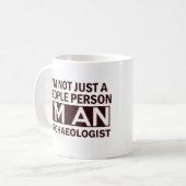 archeologe design koffiemok (Voorkant links)