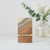 Archeologe laag na laag visitekaartje (Staand voorkant)