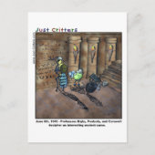 archeologen briefkaart (Voorkant)