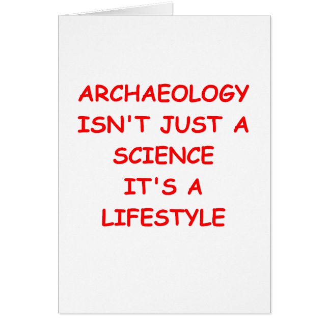 archeologie (Voorkant)