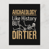 Archeologie als geschiedenis maar vuil briefkaart (Voorkant)