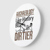 Archeologie als geschiedenis maar vuil grote klok (Hoek)