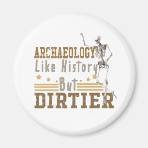 Archeologie als geschiedenis maar vuil magneet