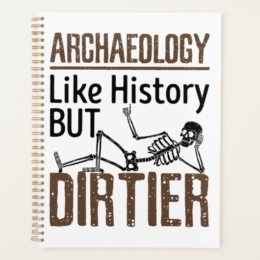 Archeologie als geschiedenis maar vuil planner (Voorkant)