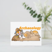Archeologie Briefkaart (Staand voorkant)