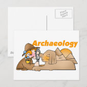 Archeologie Briefkaart (Voorkant / Achterkant)