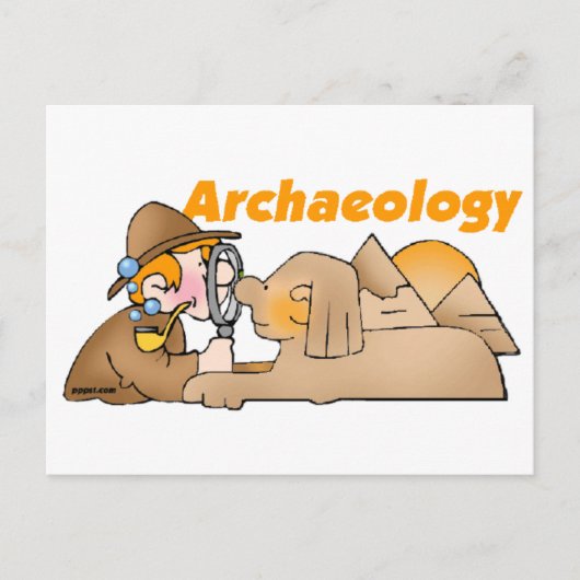 Archeologie Briefkaart (Voorkant)